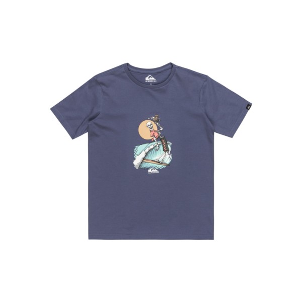 Quiksilver - NEVERENDING SURF SS YOUTH - CROWN BLUE - T-Shirt