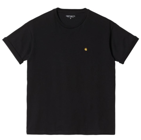 W' S/S Casey T-Shirt - CARHARTT - Black/Gold - T-Shirt 