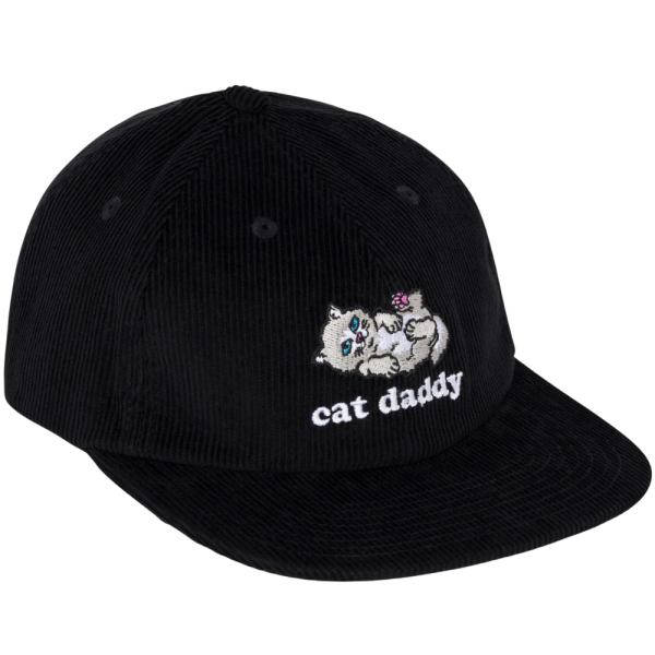 Cat Daddy 6 Panel - Rip N Dip - BLACK - 5-Panel Cap