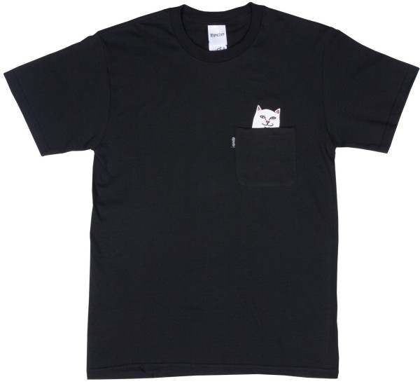 Rip N DIp - Lord Nermal Pocket - Streetwear - Shirts & Tops - T-Shirts - black