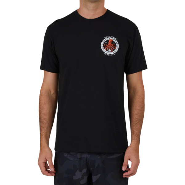 Salty Crew - DEEP REACH PREMIUM S/S TEE - Black - T-Shirt