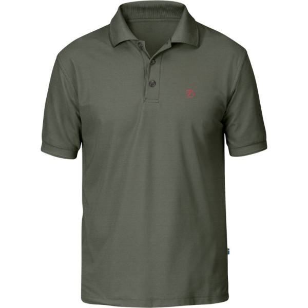 Fjällräven - Crowley Pique Shirt M - Mountain Grey - Streetwear - Polos und Hemden - Polos - Polo Kurzarm