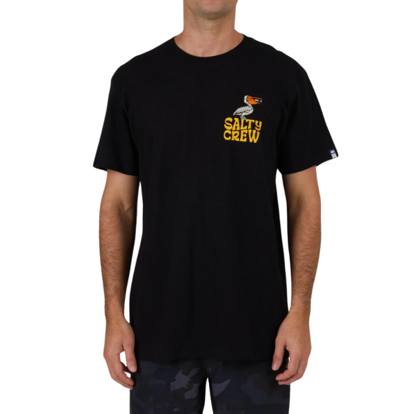 Salty Crew - SEASIDE STANDARD S/S TEE - Black - T-Shirt
