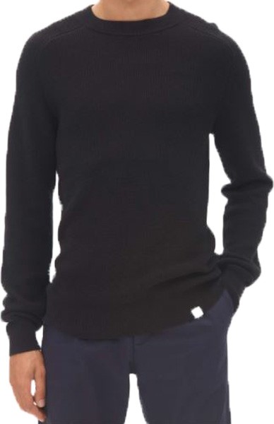 Multi Structure Sweater - Nowadays - 1003 Caviar - Pullover