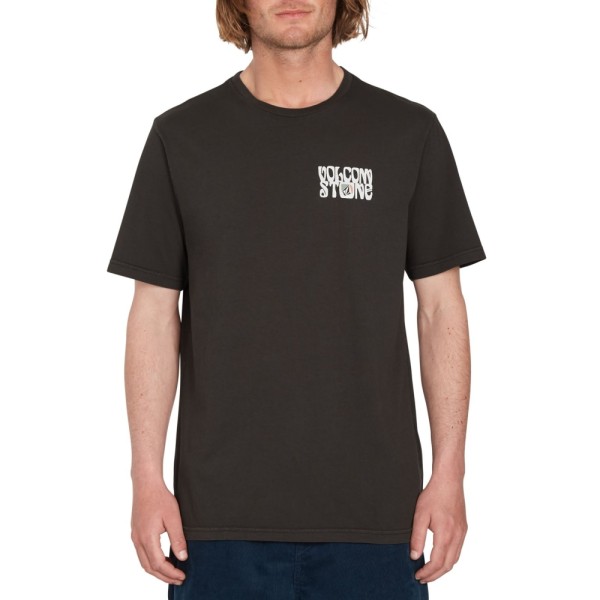 Volcom - FELINE SST - RINSED BLACK - T-Shirt