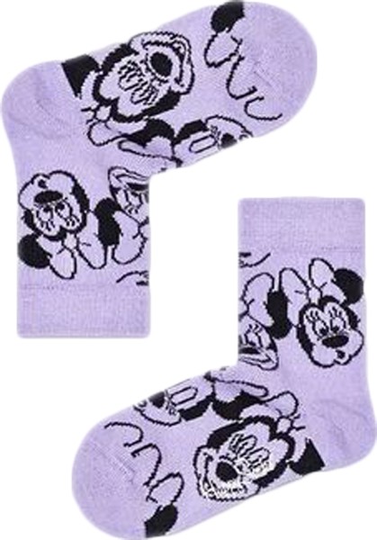 Happy Socks - Kids Disney Face It, Minnie Sock - purple - Accessories - Socken