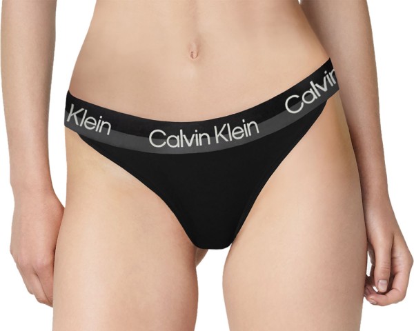 THONG - Calvin Klein - UB1 Black - Unterhose Women