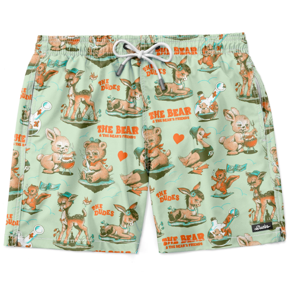 The Dudes - Wasted Dudes - Pistachio - Swimshort