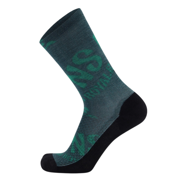Mons Royale - Atlas Merino Crew Sock 3 Pack - Green Trippy - Socken
