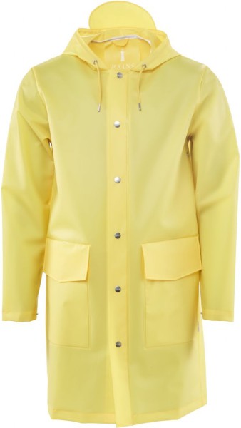 Hooded Coat - Rains DK - Foggy Yellow - Übergangsjacken