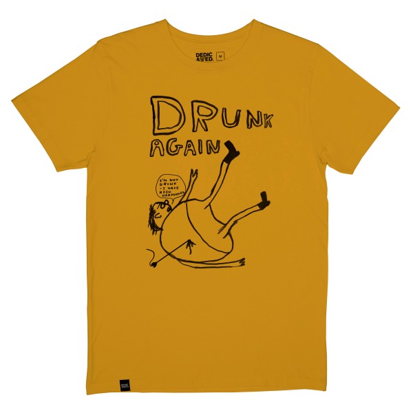 Drunk - Dedicated - GOLDEN YELLOW - T-Shirt