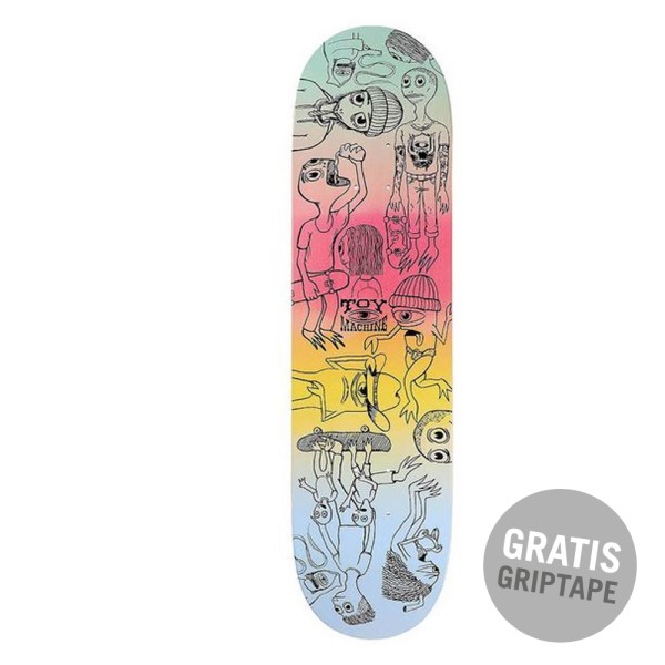Toy Machine - Characaters - nocolor - Skatedeck