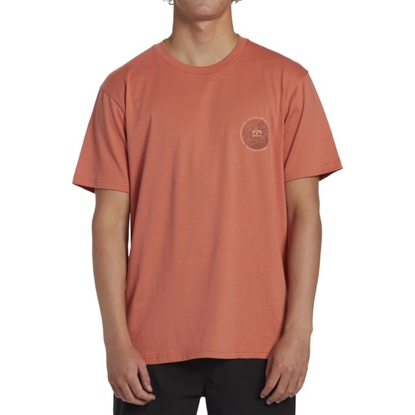 Billabong - CG BRAIN SS - CORAL - T-Shirt