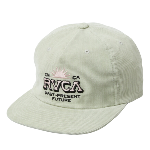 RVCA - TYPE SET CORD SNAPBACK - SILVER BLEACH - Snapback Cap
