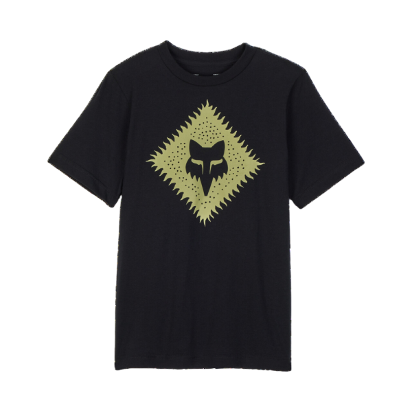 Fox - YTH LEO PREM SS TEE  - BLACK - T-Shirt