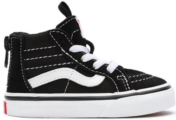 Vans - TD SK8-HI ZIP - BLACK/WHITE - Schuhe - Sneakers - High - Sneaker High