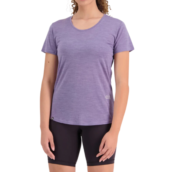 Zephyr Merino Cool Tee - Mons Royale - THISTLE - Shirt Wolle