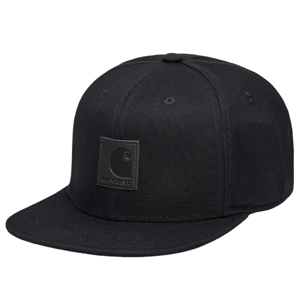 Carhartt - Logo Cap - Black - Snapback Cap