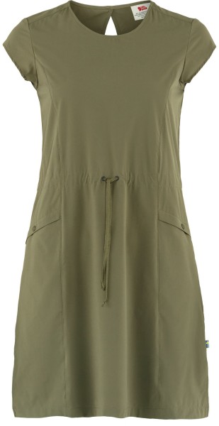 Fjällräven - High Coast Lite Dress W - GREEN - Streetwear - Kleider und Röcke - Kleider - Kleid Kurz