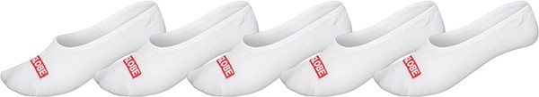 Womens Stealth Sock 5 Pack - Globe - white - Socken