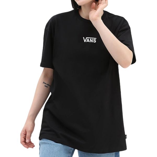 Flying V Oversized - Vans  - BLACK - T-Shirt