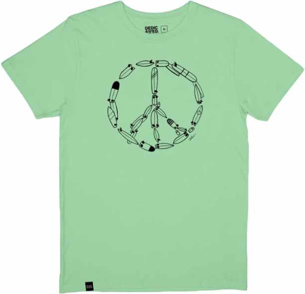 Stockholm Surf Peace - Dedicated - mint - T-Shirt