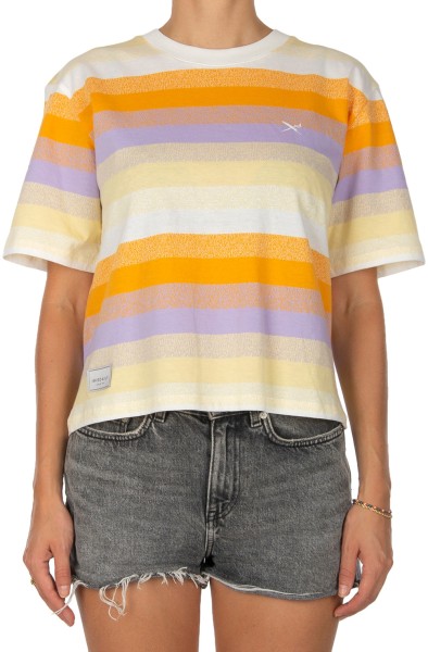 Pixi Stripe Tee - Iriedaily - Lilac - T-Shirt