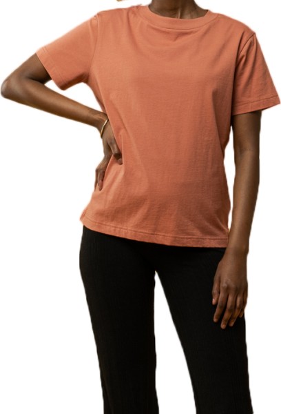 Khira T-Shirt - Melawear - Sienna Orange - T-Shirt