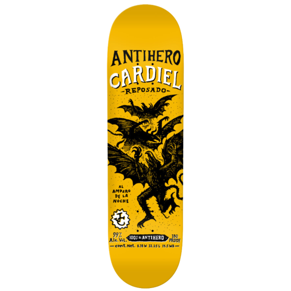 Cardiel Carnales - Anti Hero - Colored - Skateboard-Deck