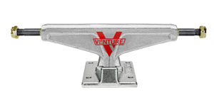 Venture - POLISHED RED LOGO 5.6 - RED - Skateboard Achse