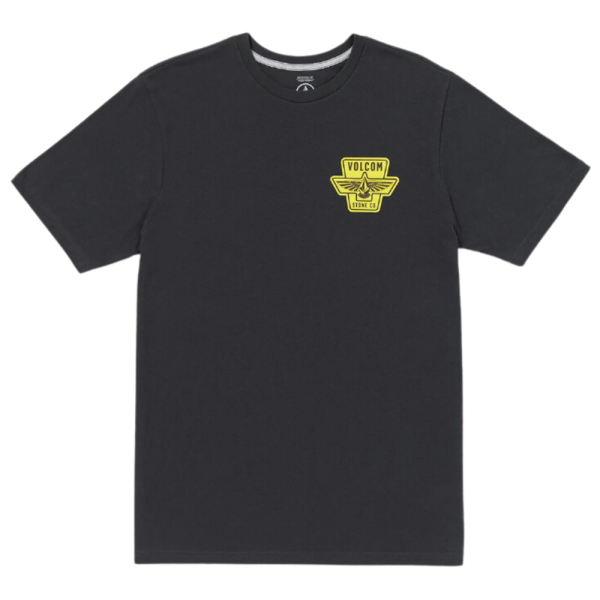 Wing it - Volcom - Washed Black Heather - T-Shirt
